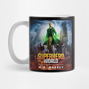 Superhero World Cover Art Mug